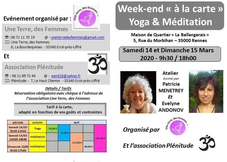 Recto Flyer Evelyne & Patricia
