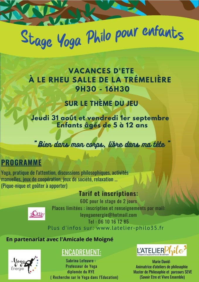 stage d'été 2023
