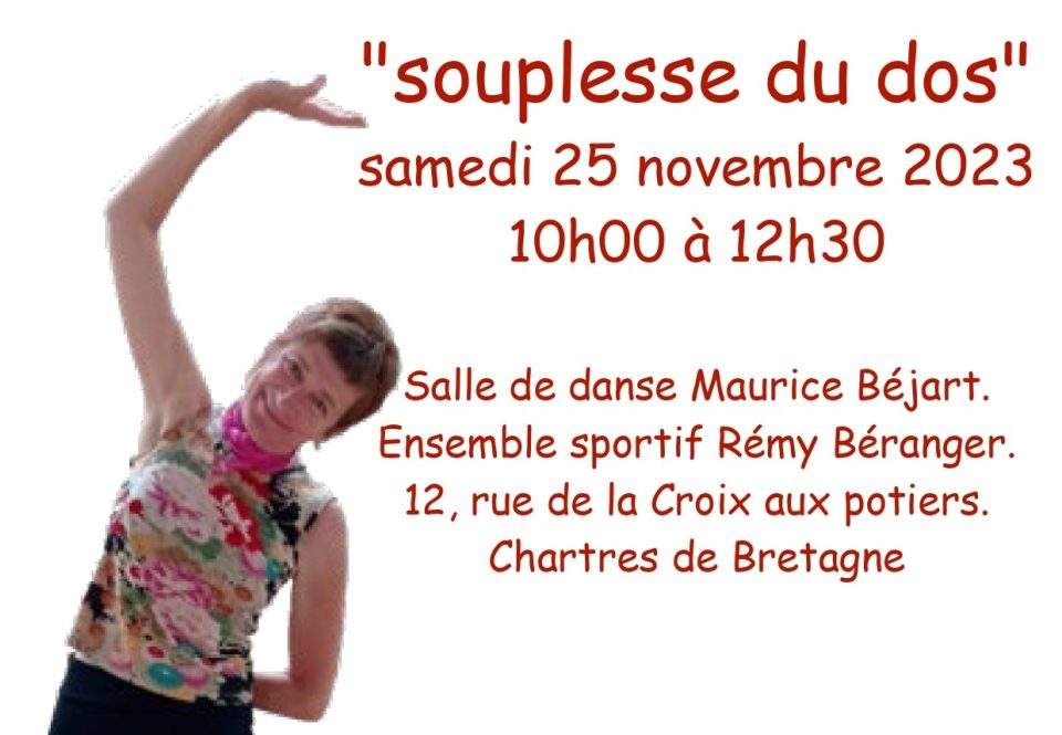 atelier souplesse du dos