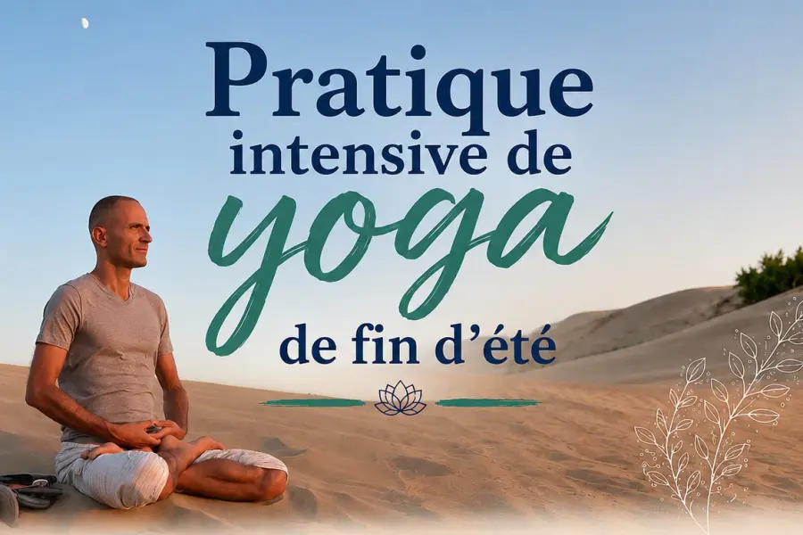 pratique intensive de yoga de fin d'été sans infos