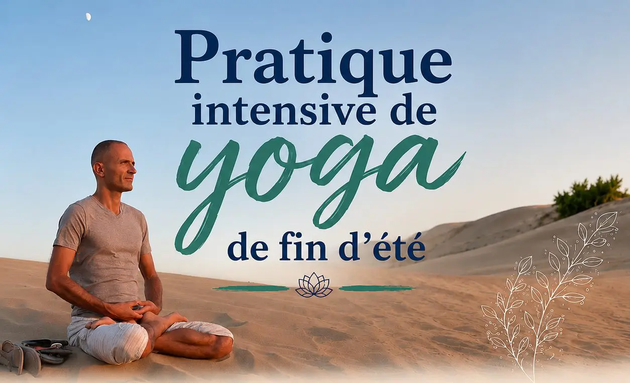 pratique intensive de yoga de fin d'été sans infos